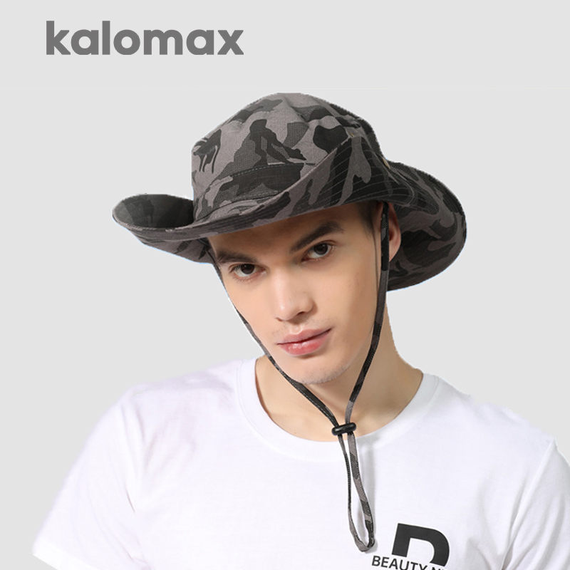 Outdoor Camouflage Sun Protection Fisherman Hat | SH002